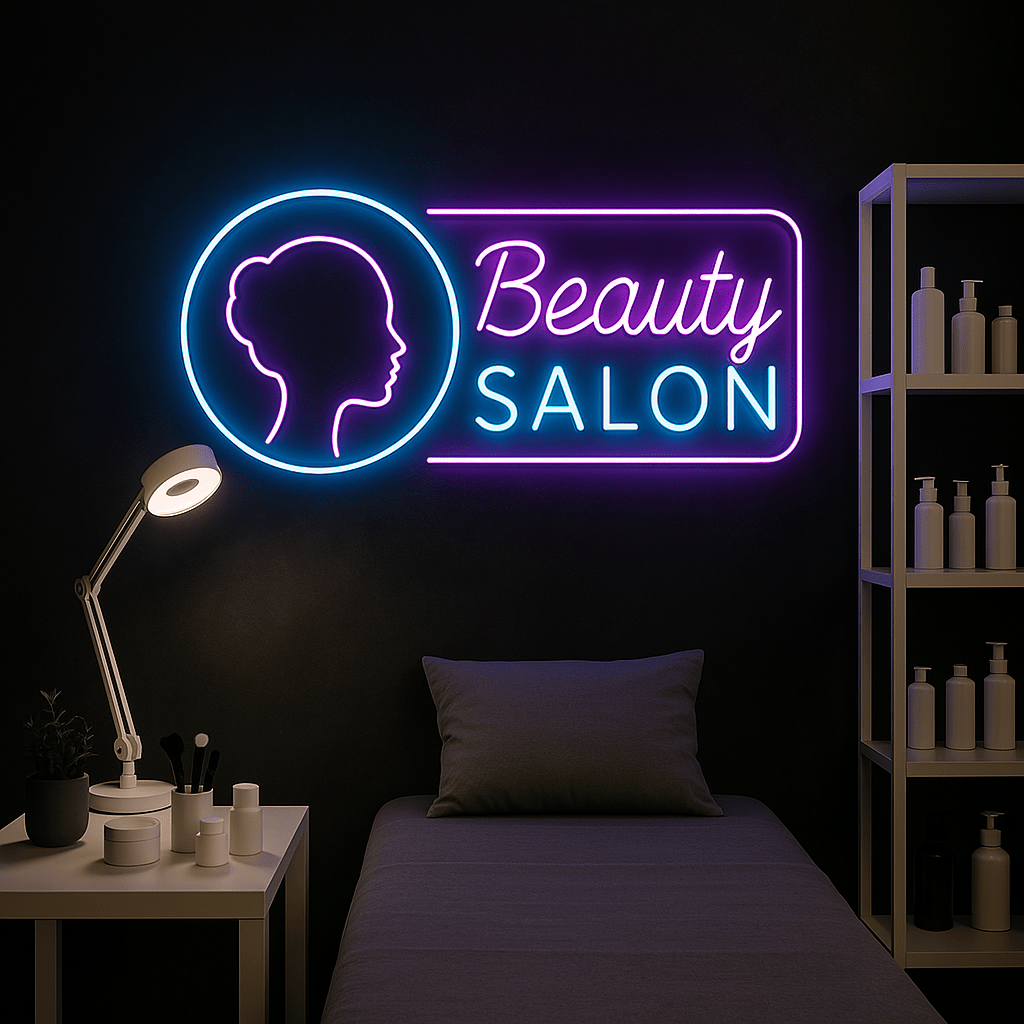 Letreros para Salones de Belleza, Uñas y Peluquería
